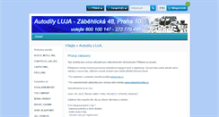 Desktop Screenshot of luja.cz