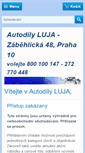 Mobile Screenshot of luja.cz